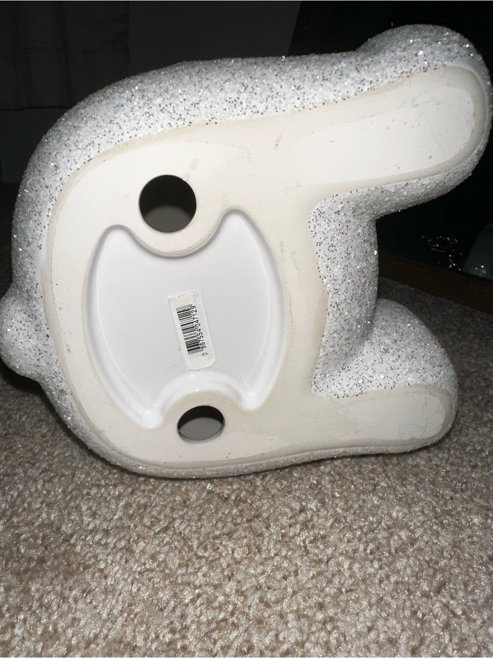 Bath & Body Works Royal Polar Bear 3-Wick Candle Holder Pedestal - Picture 3 of 3
